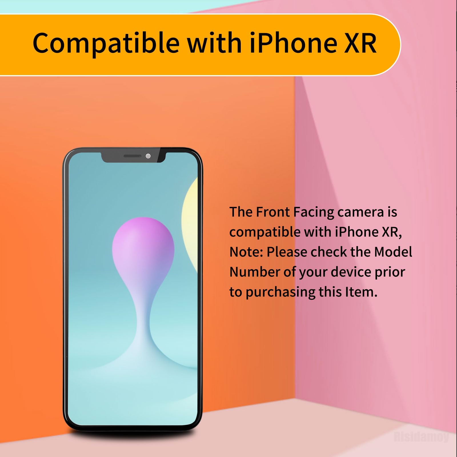 Amazon.com: Risidamoy Front Camera Replacement for iPhone XR 7MP